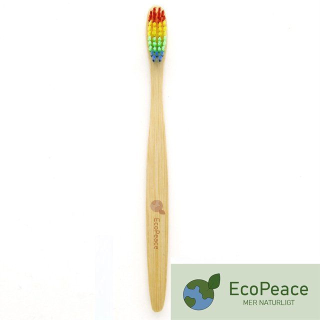 Bambutandborsten EcoPeace - Ekostuff.seRegnbåge