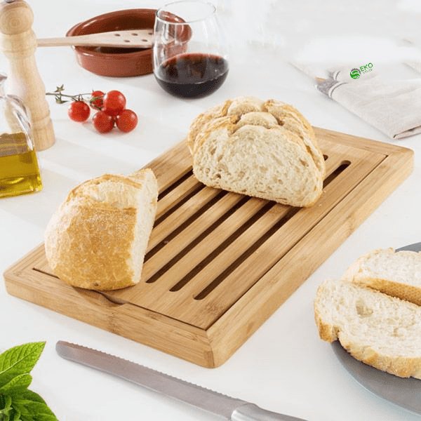 Brödskärbräda i Bambu - Ekostuff.se