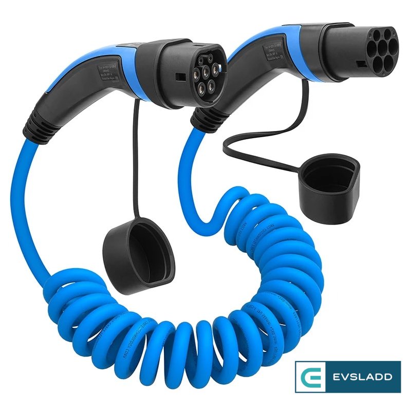 EVSladd ChargeZero Laddkabel Elbil 3m Typ 2 - Ekostuff.se