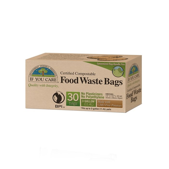 Komposterbar Avfallspåse 11,4 L - If You Care - Ekostuff.se