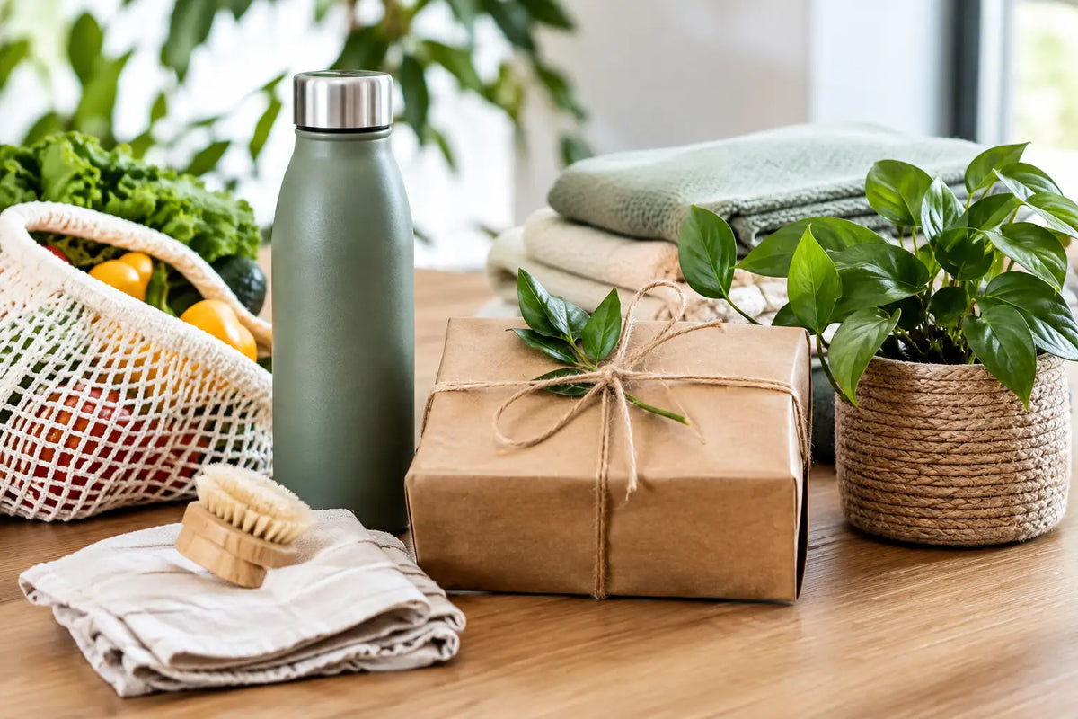 Presenttips för hållbar livsstil som används