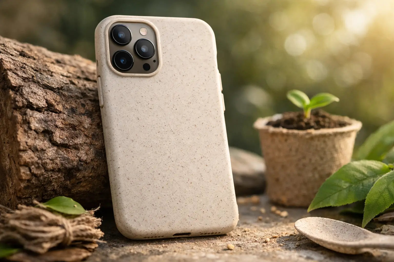 Biologiskt nedbrytbart mobilskal iPhone