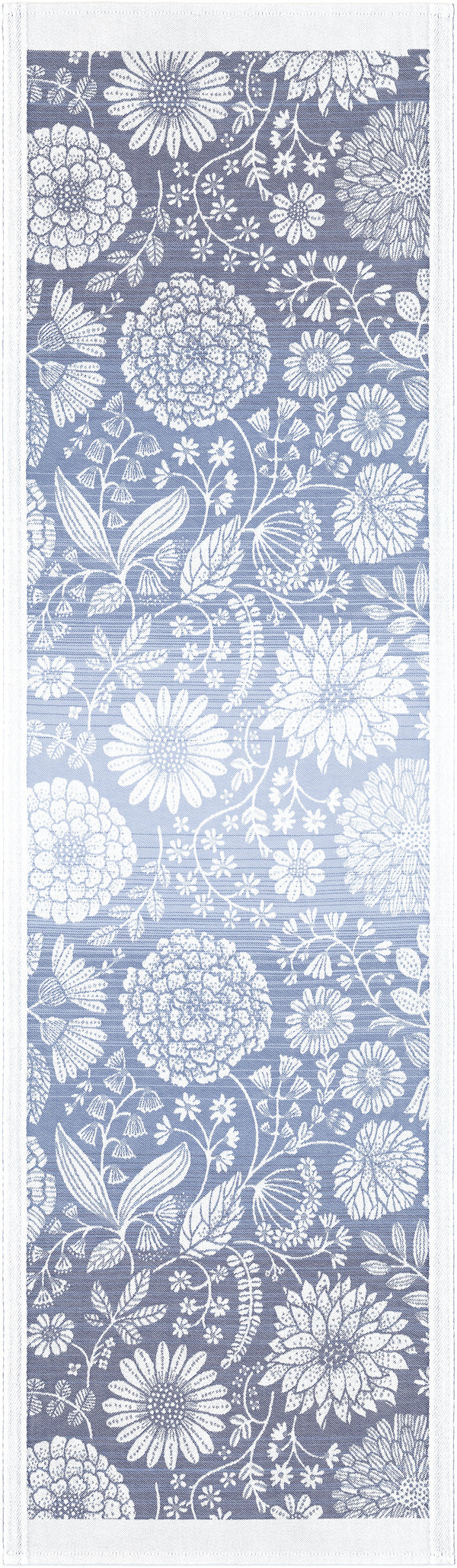 Ekelunds ekologiska bordslöpare FLYTANDE BLÅ 35X120 CM - Ekostuff.se