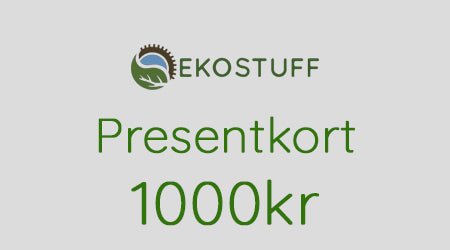 Ekologiska Presentkort - Ekostuff.se1 000,00 kr