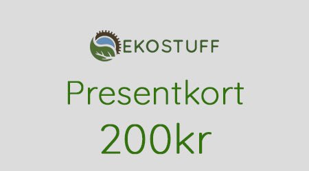 Ekologiska Presentkort - Ekostuff.se200,00 kr