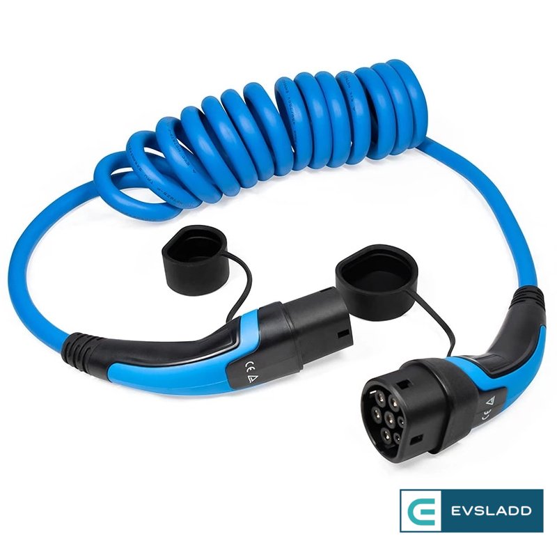 EVSladd ChargeZero Laddkabel Elbil 3m Typ 2 - Ekostuff.se
